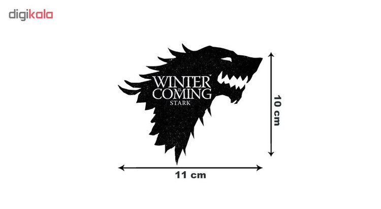استیکر خودرو طرح Winter-Black