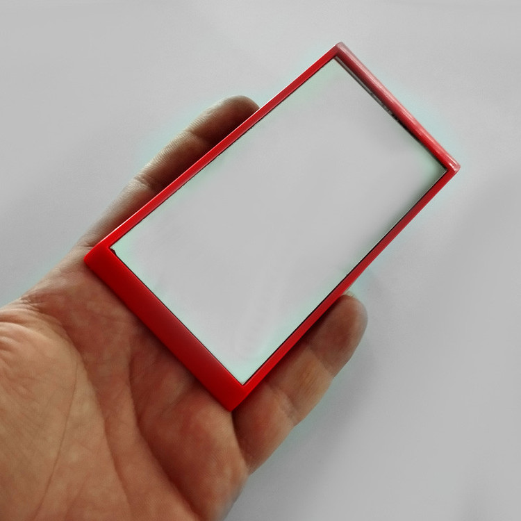 آینه اضافه خودرو طرح مستطیل مدل مکنده دار کد PRCHM-PLAST