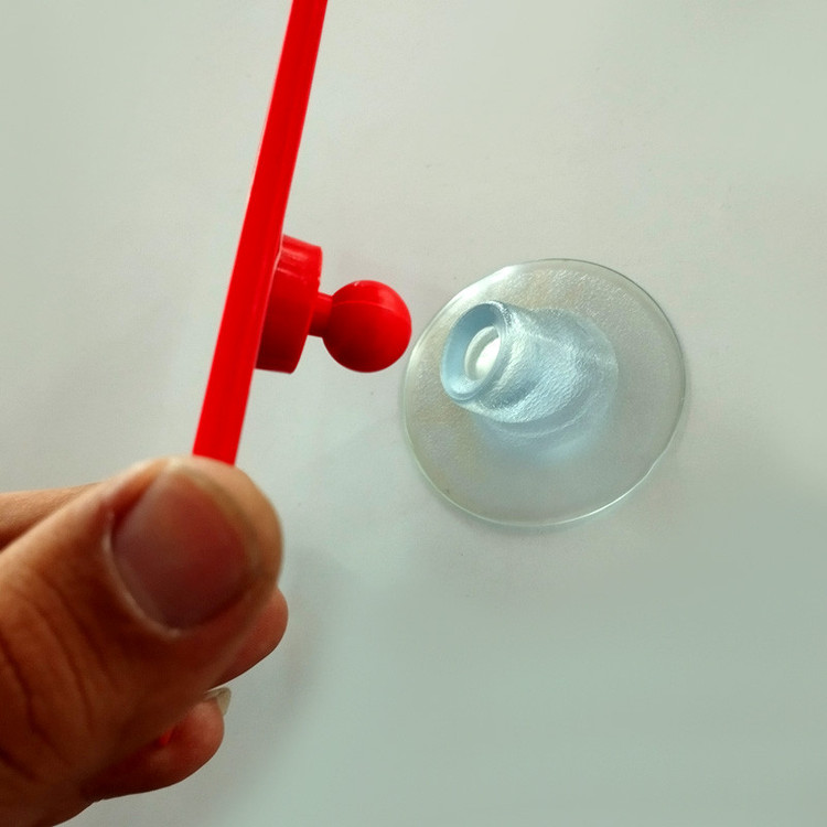 آینه اضافه خودرو طرح مستطیل مدل مکنده دار کد PRCHM-PLAST