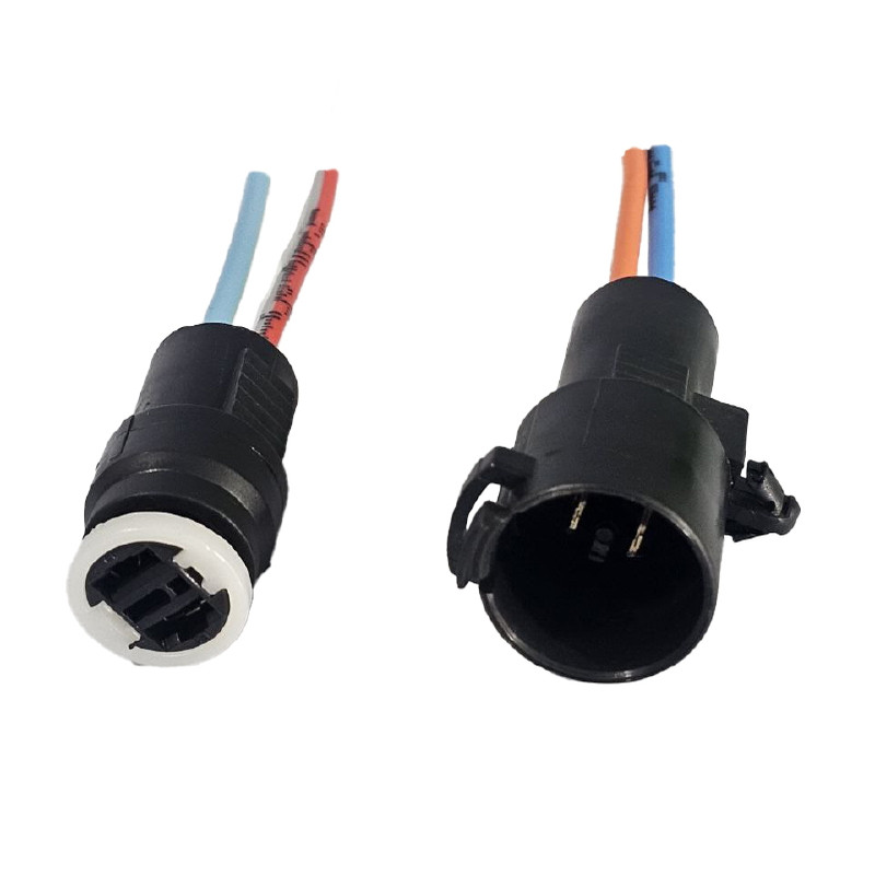سوکت فن کولر نری و مادگی کد bbz-284 مناسب برای پراید بسته 2 عددی