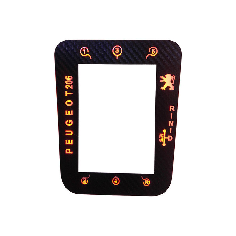 پنل دور دنده خودرو مدل چراغ دار OR مناسب برای پژو 206