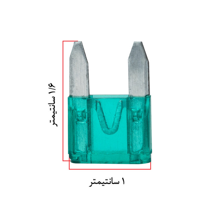 فیوز خودرو ام کی پروداکت مدل G-MK-10-M بسته 10 عددی