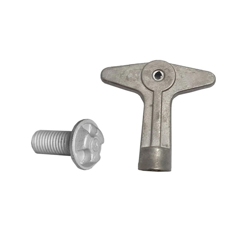 آچار قالپاق خودرو کالانیکس مدل ACH-L90-100438 طرح فلزی مناسب برای رنو L90 به همراه پیچ