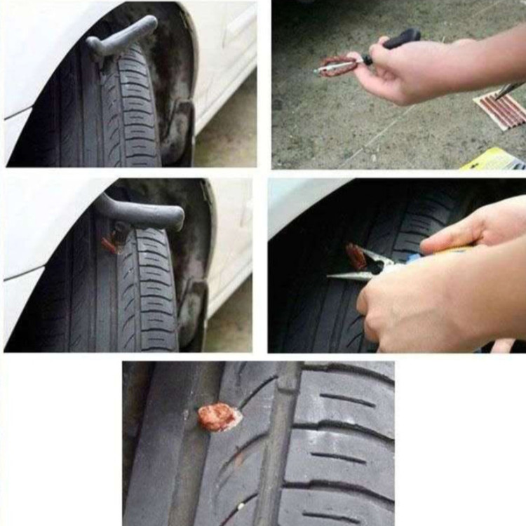 کیت پنچرگیری لاستیک خودرو مدل tp-8