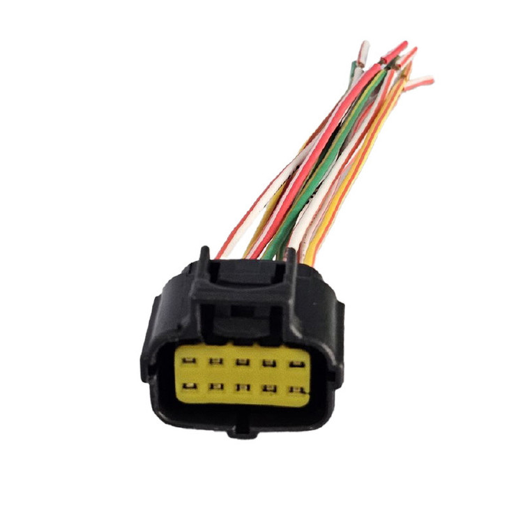 سوکت 10 فیش مادگی انژکتور کد bbz-161 مناسب برای پراید