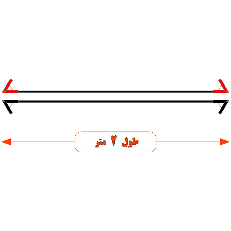 کابل اتصال باتری به باتری خودرو مدل Thing 850A-2m مجموعه 2 عددی