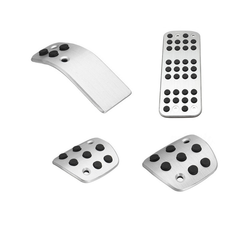 روکش پدال خودرو کالانیکس مدل ROK-206-10480 طرح آرسی مناسب برای پژو 206 مجموعه 4 عددی