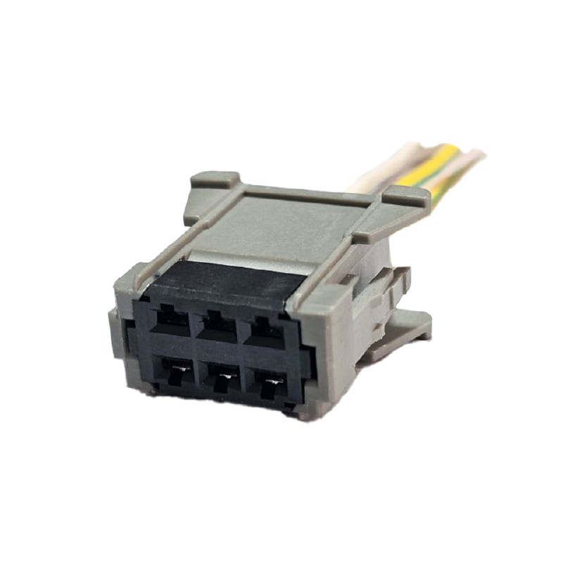 سوکت 6 فیش مقاومت بخاری کد bbz-097 مناسب برای پژو 206
