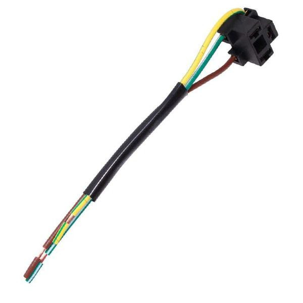 سوکت سه فیش چراغ جلو کد 874891 بسته 10 عددی