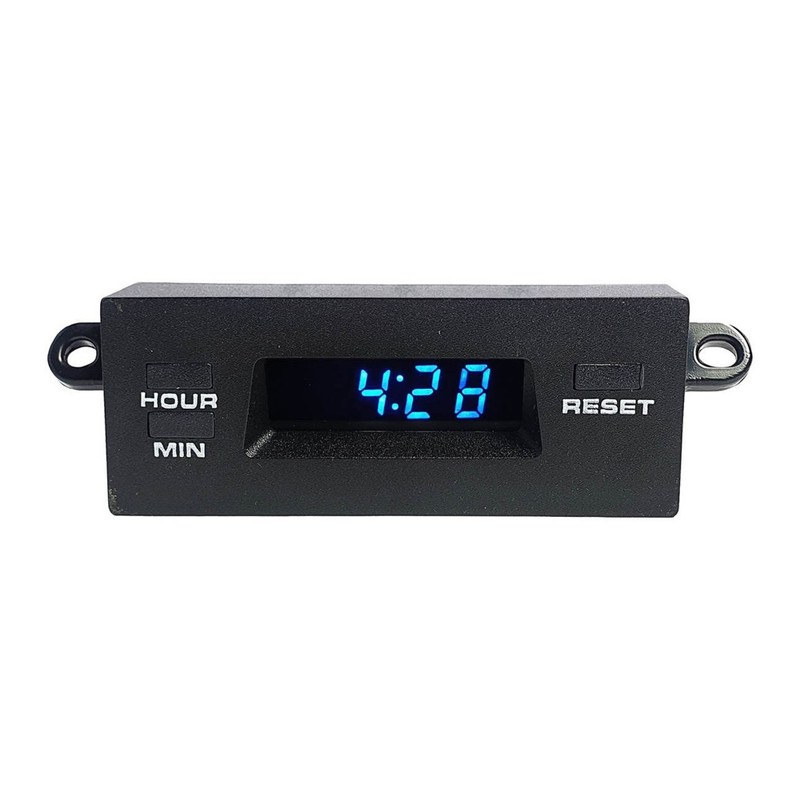 ساعت دیجیتال خودرو کالانیکس مدل SAT-PRIDEBLU-10133 طرح آبی مناسب برای پراید