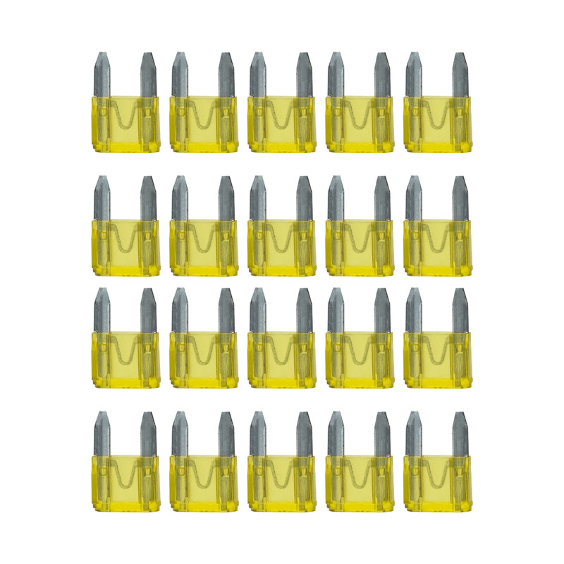 فیوز خودرو ام کی پروداکت مدل Y-MK-20-M بسته 20 عددی