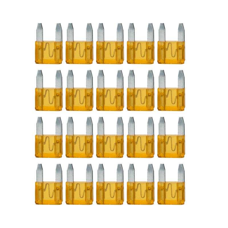 فیوز خودرو ام کی پروداکت مدل O-MK-20-M بسته 20 عددی