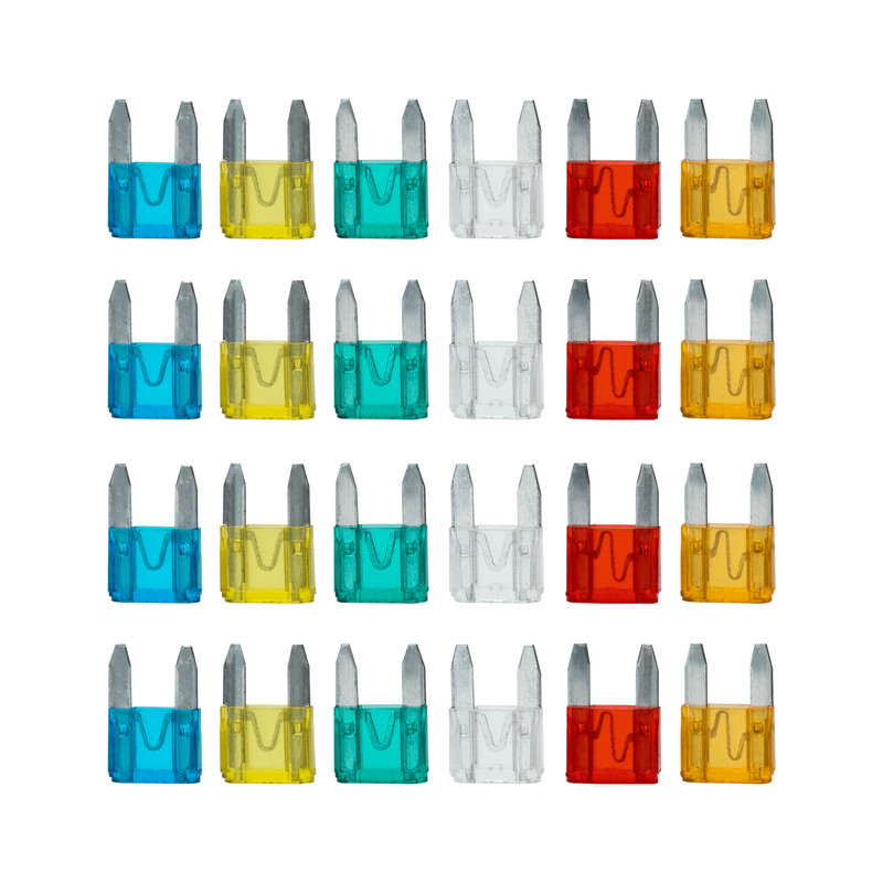 فیوز خودرو ام کی پروداکت مدل  MK-24-M بسته 24 عددی