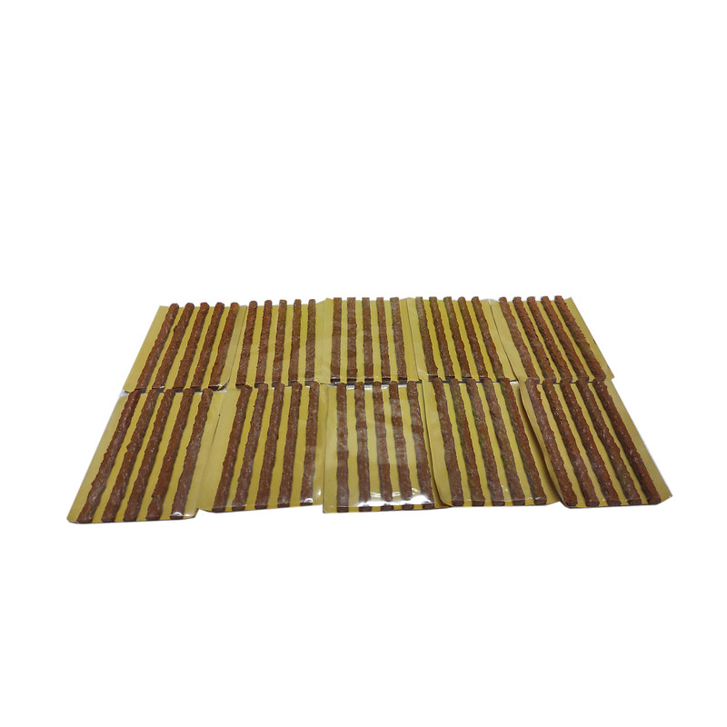 نخ پنچر گیری لاستیک خودرو تایگر پلاس مدل SMT-TIGER PLUS-U.S.A-KHOTAH- ASLIمجموعه 50عددی