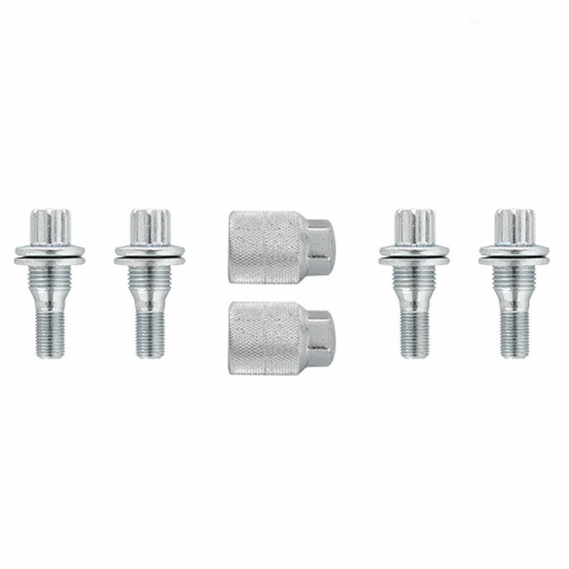 پیچ چرخ و رینگ ضد سرقت خودرو چیکال مدل M-58 مناسب برای اچ سی کراس مجموعه 6 عددی