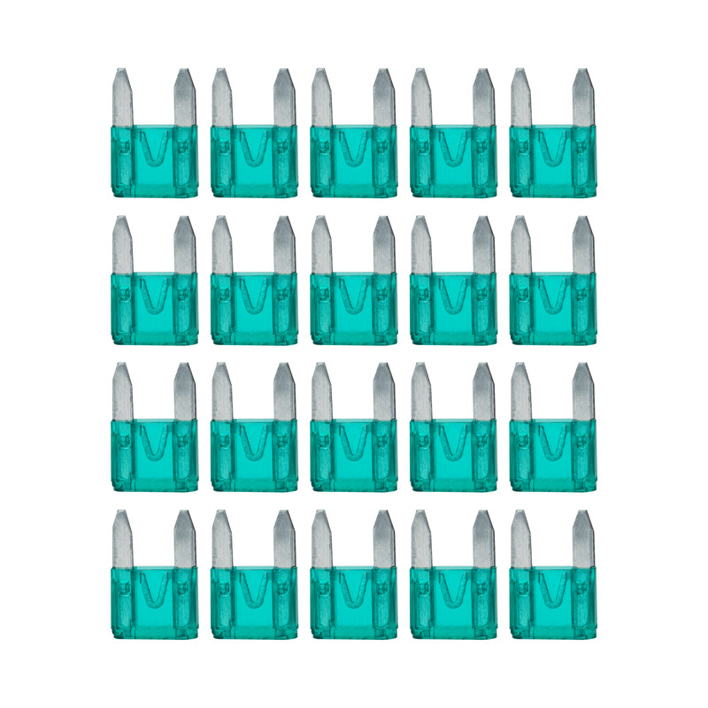 فیوز خودرو ام کی پروداکت مدل G-MK-20-M بسته 20 عددی