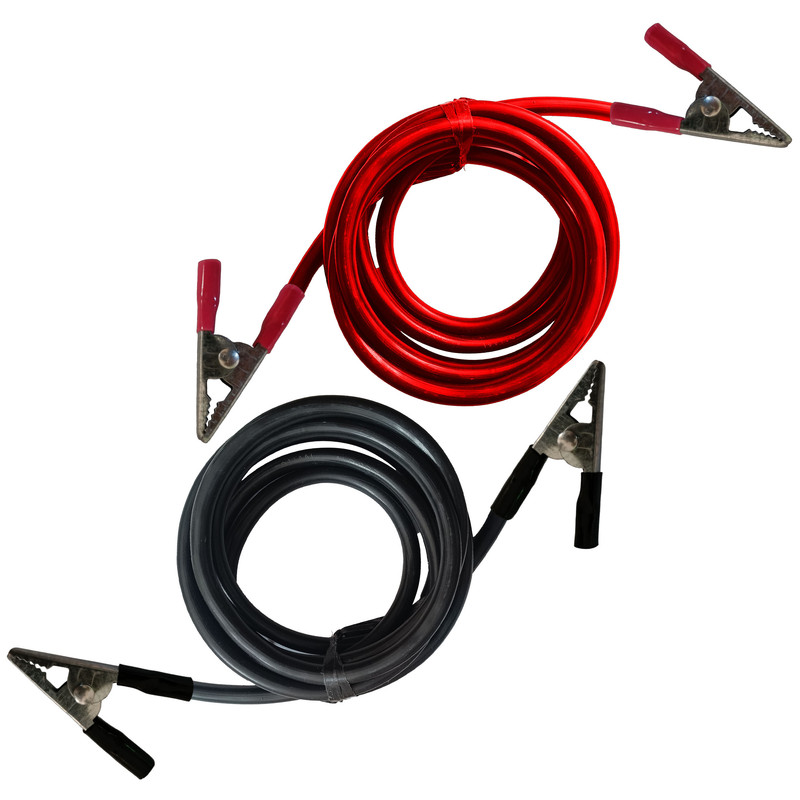 کابل اتصال باطری به باطری اتومبیل مدل Cross 800A-4m مجموعه دو عددی