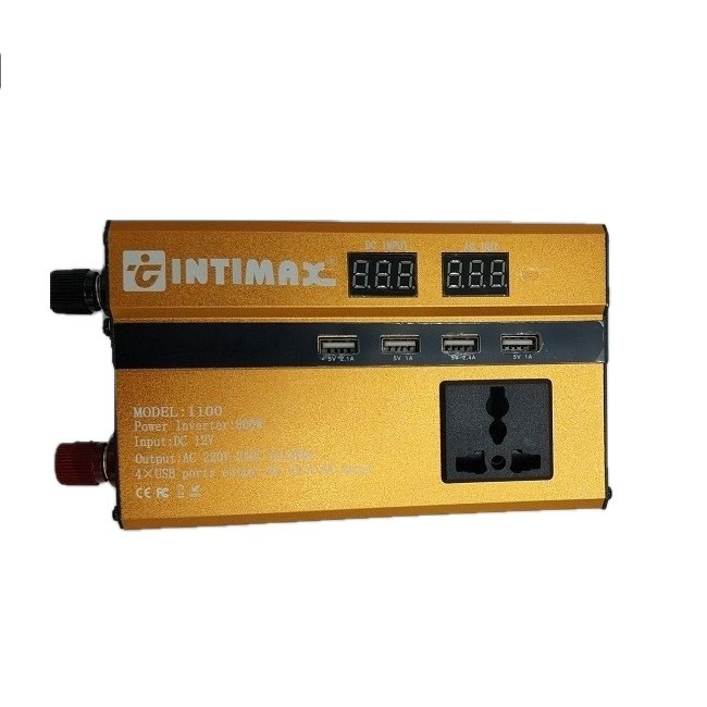مبدل برق خودرو اینتیمکث مدل 1100 ظرفیت 800 وات