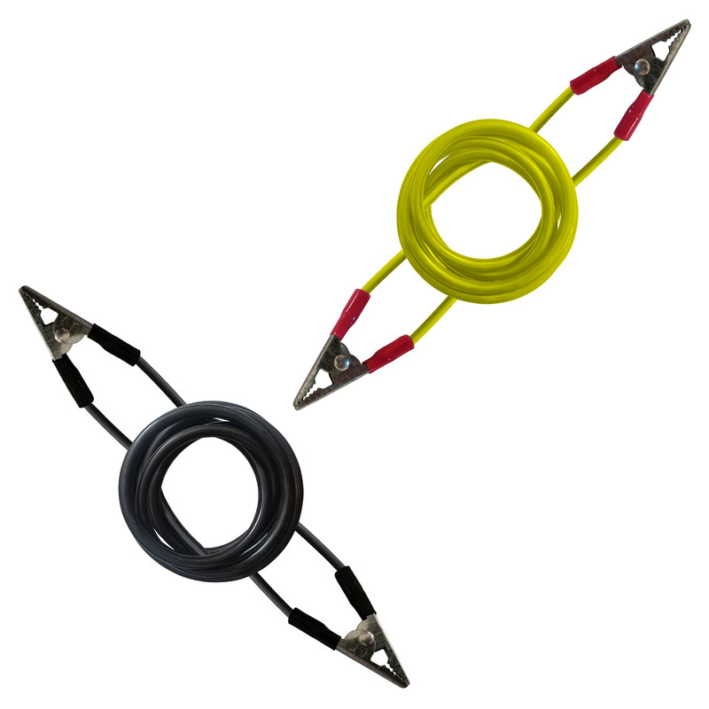 کابل اتصال باتری به باتری خودرو مدل DURACELL 950A-12m مجموعه دو عددی