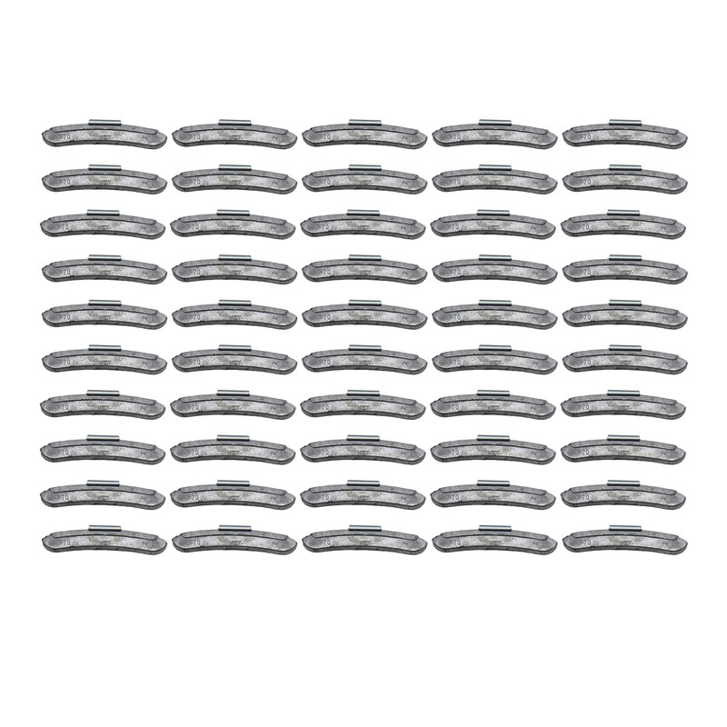 سرب بالانس لاستیک ان جی سی تی مدل گیره ای کد YP-70GR مجموعه 50 عددی