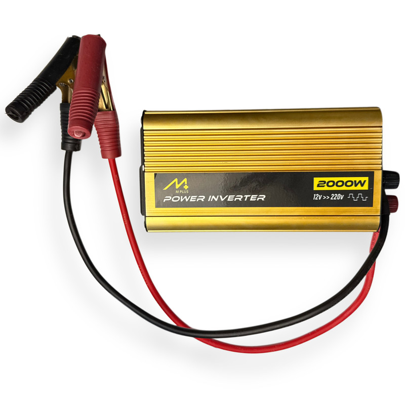 مبدل برق خودرو ام پلاس مدل 12V-TO-220V-2000W