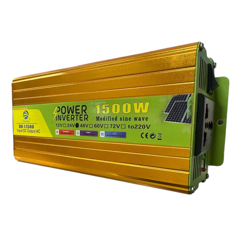 مبدل برق خودرو دیپ کینگ مدل 24V-TO-220V-1500W