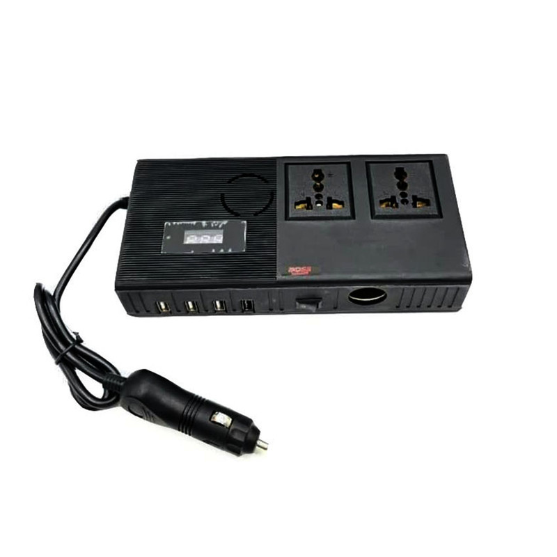 مبدل برق خودرو باس مدل BS-200 ظرفیت 200 وات