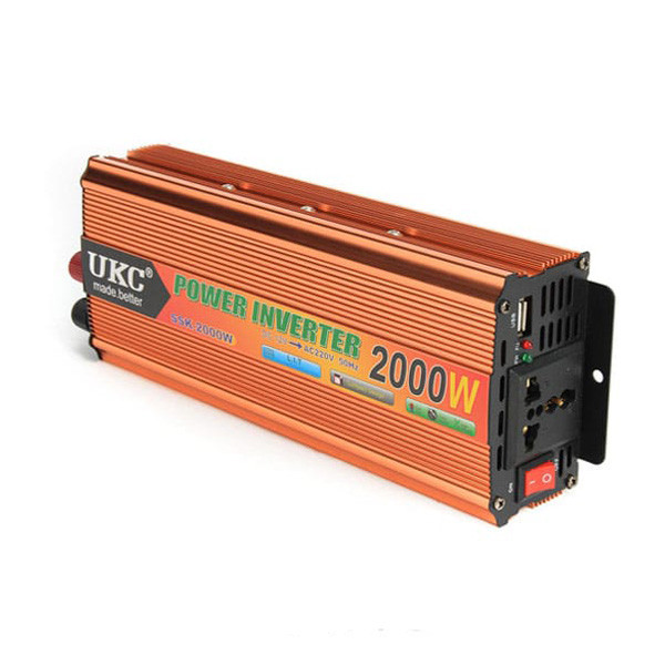 مبدل برق خودرو یو کی سی مدل uk-2000W