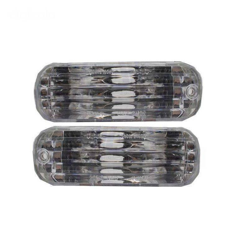 طلق چراغ راهنما داخل سپر خودرو چیکال مدل P-161 مناسب برای پراید 141 بسته 2 عددی