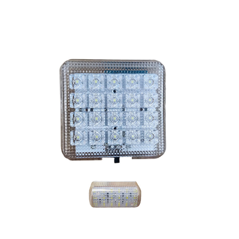 چراغ سقف و صندوق خودرو کم لایت مدل P2107 مناسب برای پراید مجموعه 2 عددی