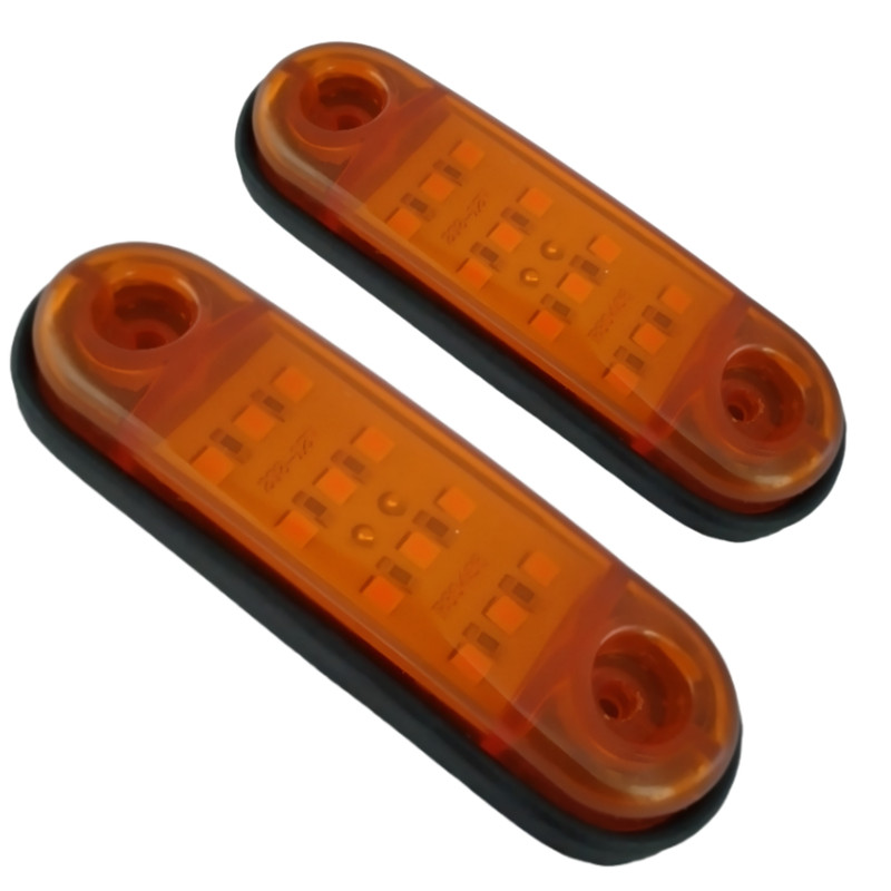 چراغ خطر بغل خودرو مدل 24v-Y-202بسته دوعددی