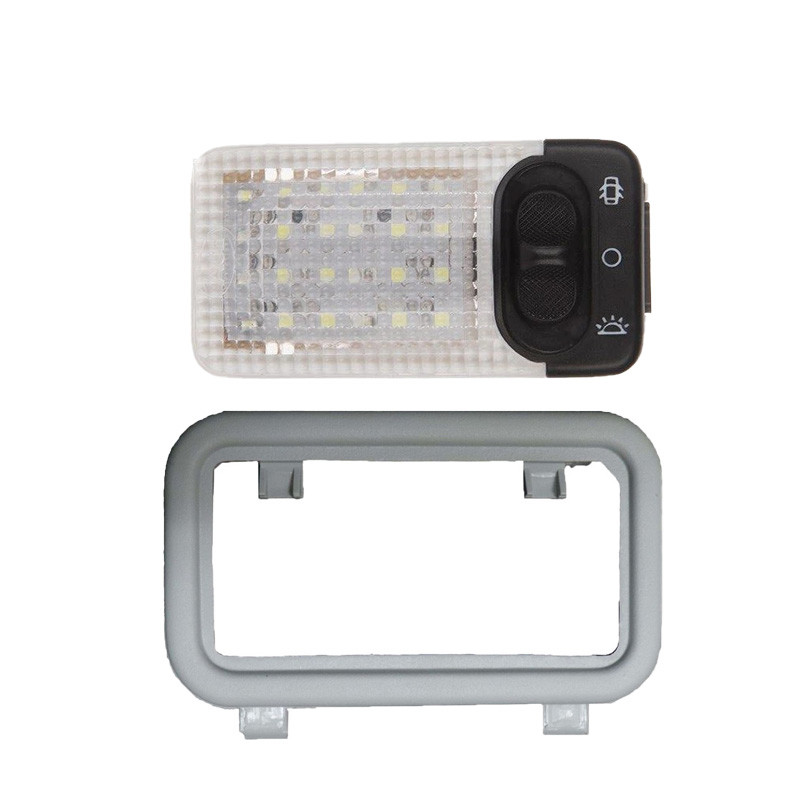 چراغ سقف عقب خودرو کالانیکس مدل LIGHT-207TOS-10844 طرح ال ای دی مناسب برای پژو 207 به همراه قاب