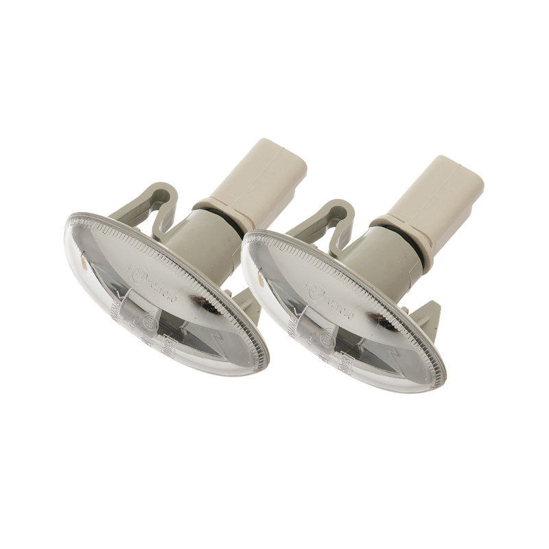 چراغ گلگیر خودرو قطعه سازان کبیر مدل LIGHT-206WH-761 مناسب برای پژو 206 مجموعه 2 عددی