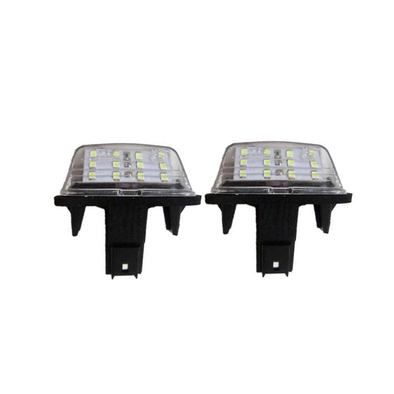 چراغ پلاک خودرو کالانیکس مدل EK-206LED-10909 طرح ال ای دی  مناسب برای پژو 206 بسته 2 عددی
