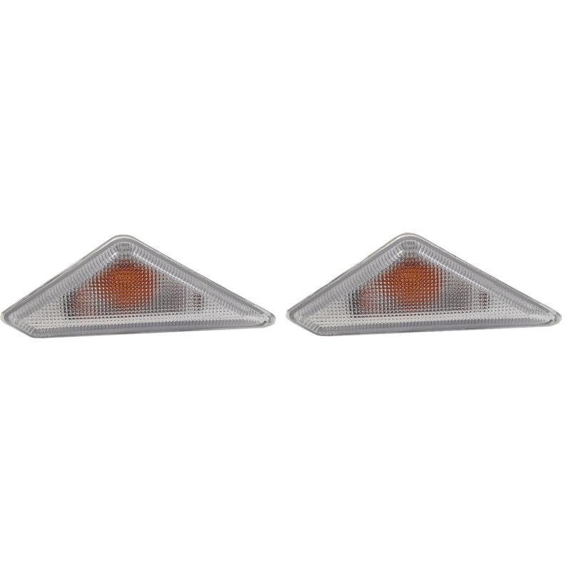 چراغ راهنما گلگیر خودرو چیکال مدل P-414-WHT مناسب برای کوئیک بسته 2 عددی