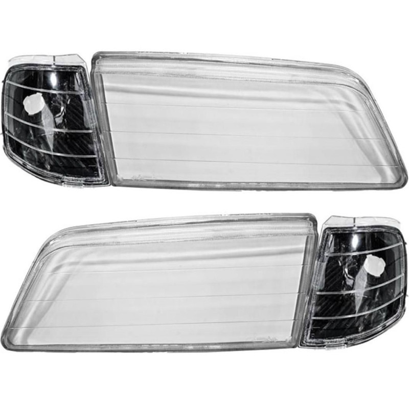 شیشه چراغ و راهنما خودرو مدل JT123 مناسب برای پژو 405 بسته 4 عددی