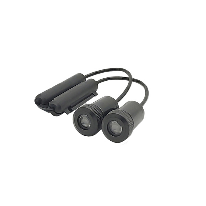 چراغ لوگو زیر درب خودرو مدل ولکام لایت طرح Jac کد1001 مجموعه دو عددی