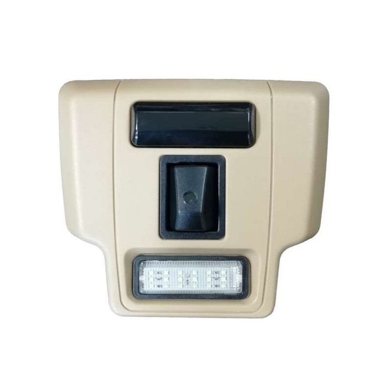 چراغ سقف کامل جلو خودرو کالانیکس مدل GHB-405KER-10216 طرح کرم مناسب برای پژو 405