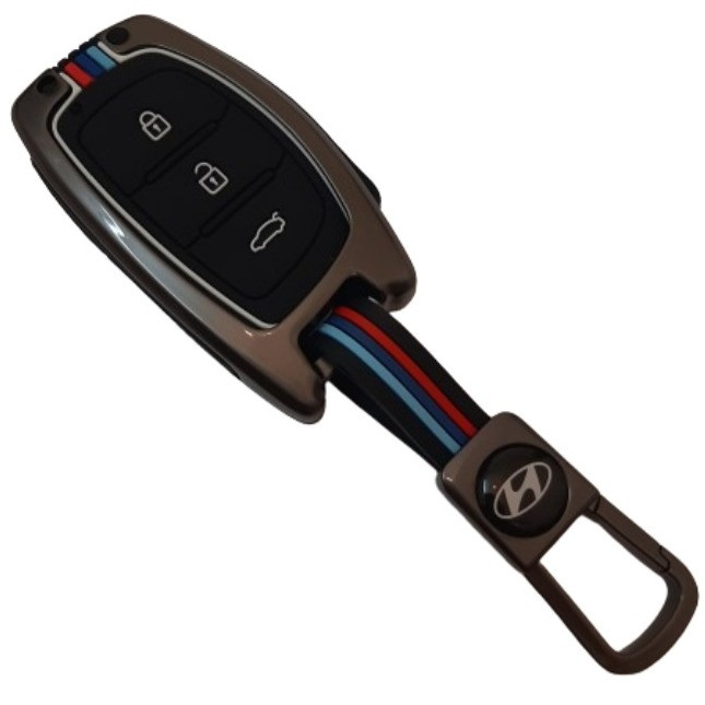 کاور ریموت و سوئیچ خودرو دیاموند شاپینگ مدل DS-METAL-HYUNDAI-3 مناسب برای هیوندای توسان