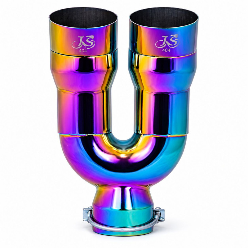 سر اگزوز دولول خودرو مدل JS کد 404 طرح شکاری