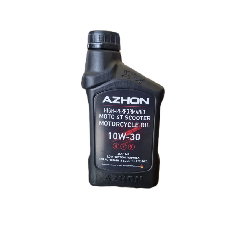 روغن موتور سیکلت تمام سنتتیک آژون مدل SP 10W-30 حجم 1 لیتر