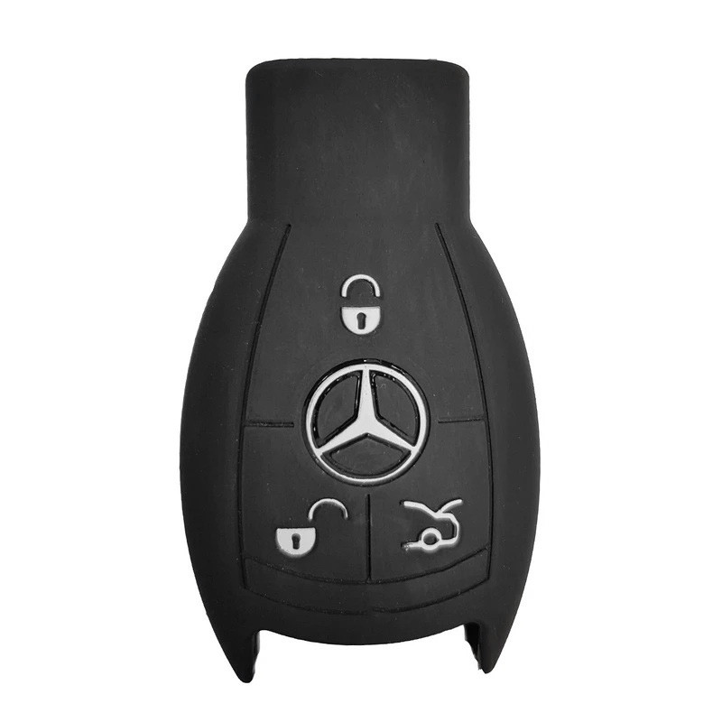 کاور ریموت و سوئیچ خودرو کالانیکس مدل COV-S500-100334 طرح سیلیکونی مناسب برای بنز S500
