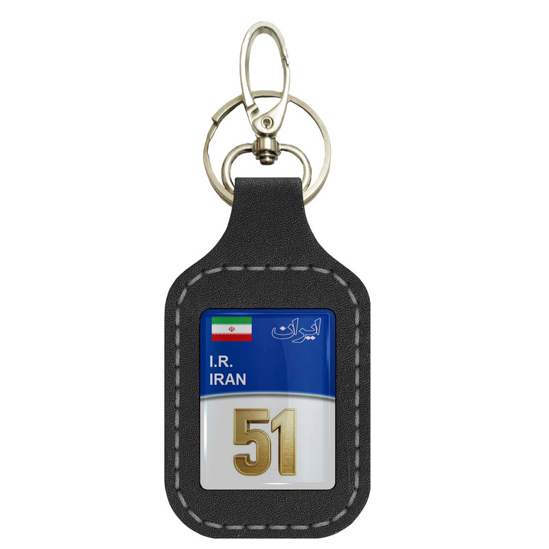 جاسوئیچی خودرو مدل SRN009 طرح پلاک سنندج کد 1 - 51
