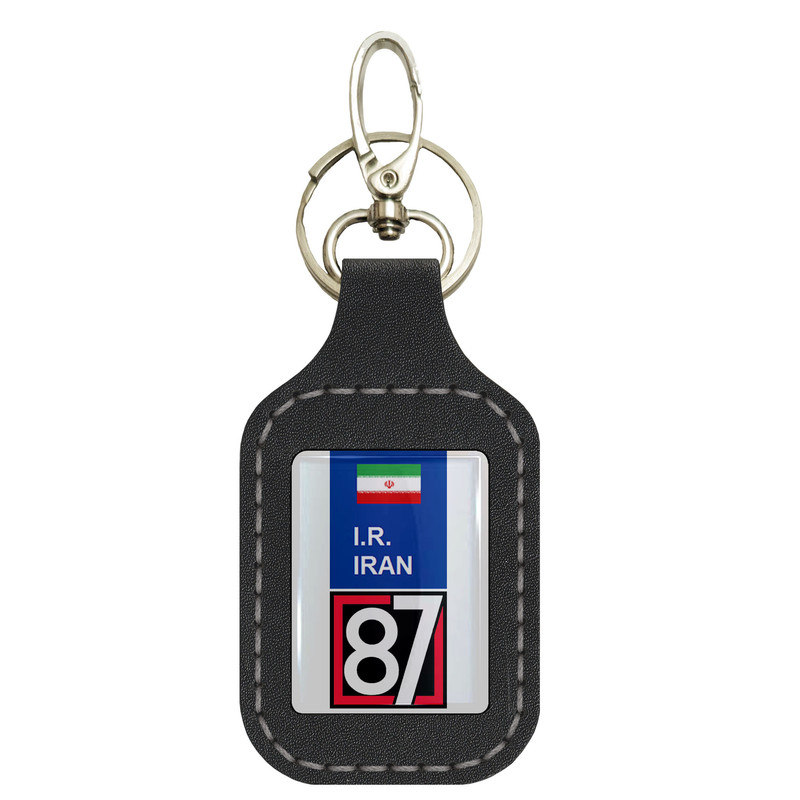 جاسوئیچی خودرو مدل SRN009 طرح پلاک زنجان کد 6 - 87