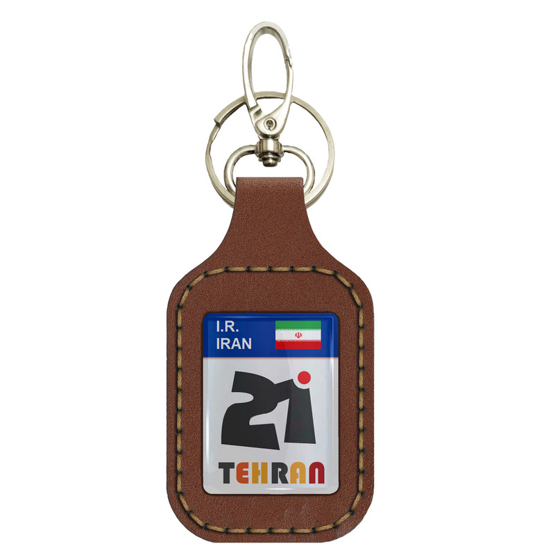 جاسوئیچی خودرو مدل پلاک استان تهران طرح ایران 21 کد 040