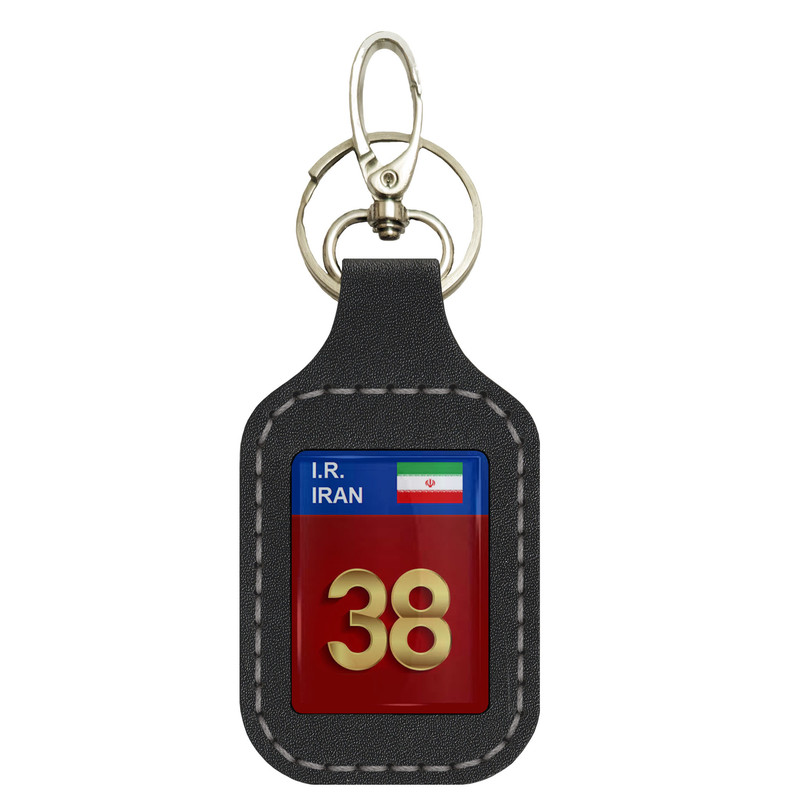 جاسوئیچی خودرو مدل پلاک استان تهران طرح ایران 38 کد 044