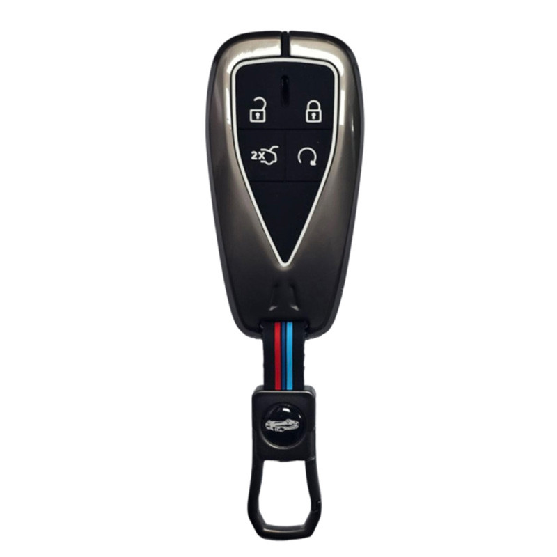 کاور ریموت و سوئیچ خودرو کالانیکس مدل COV-CS35-10638 طرح فلزی مناسب برای چانگان CS35