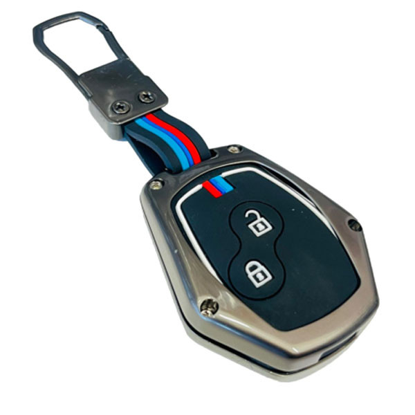 کاور ریموت و سوییچ خودرو چیکال مدل فلزی کد P-821 مناسب برای رنو L90 و رنو ساندرو