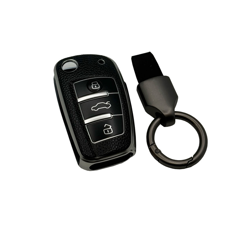 کاور ریموت و سوئیچ خودرو ژیلو مدل ZH5 طرح چرمی مناسب برای ام وی ام X22 به همراه جاسوئیچی