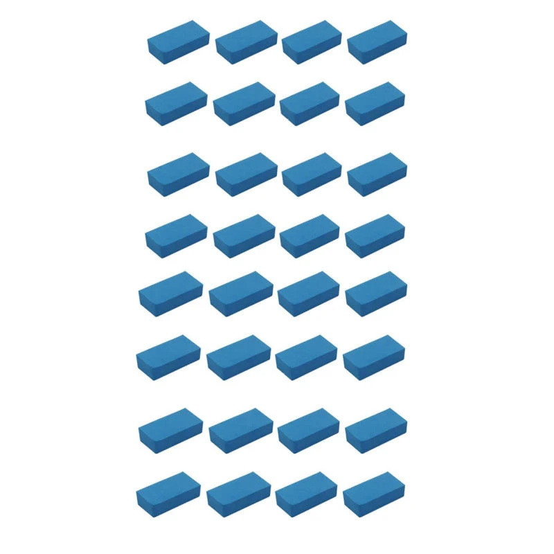 ابر ضربه گیر درب خودرو کالانیکس مدل ZAR-BLUE-10871 بسته 32 عددی